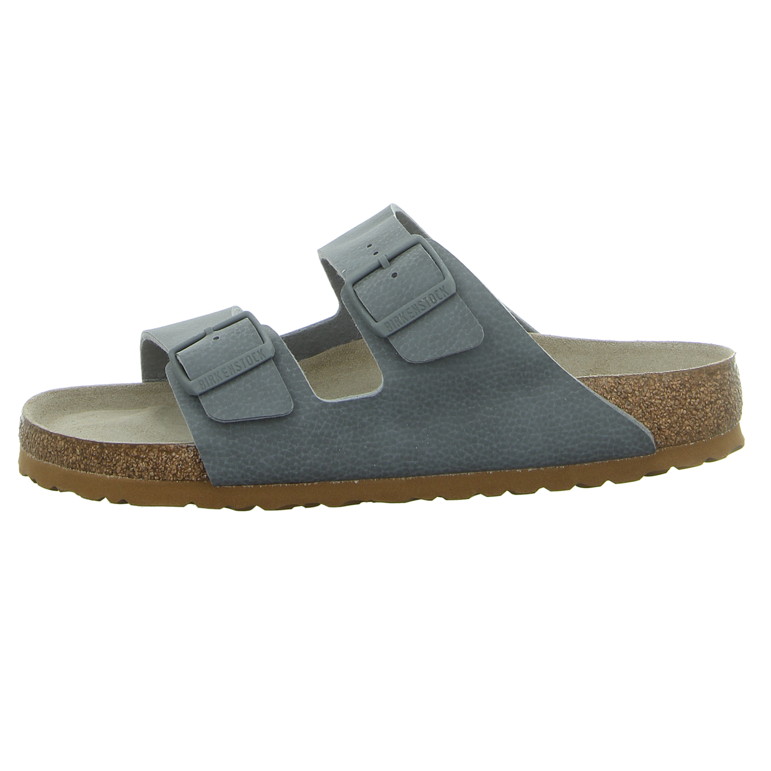 Birkenstock Herren Pantolette Arizona Bs In Grau Schuhfachmann