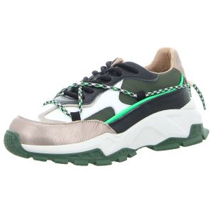 Sneaker - DWRS - Bonney - dark green/white