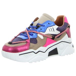 Sneaker - DWRS - Jupiter denim - fuchsia/blue