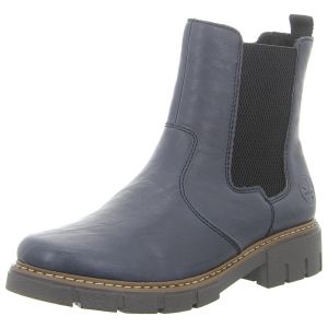 Stiefeletten - Rieker - blau