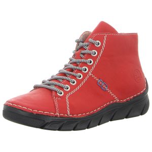 Stiefeletten - Rieker - rot