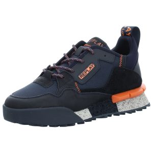 Sneaker - Replay - Field Melt - navy orange