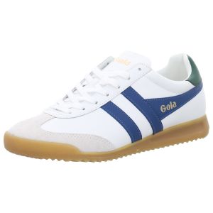 Sneaker - Gola - Torpedo Leather - white/marine blue/evergreen