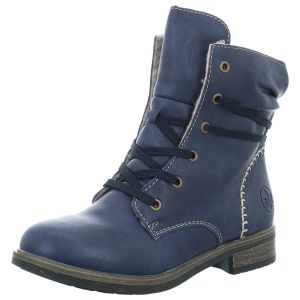 Stiefeletten - Rieker - blau