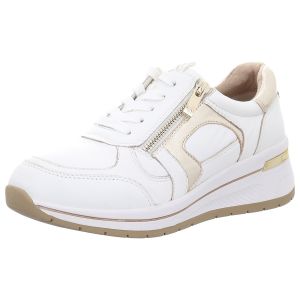 Schnrschuhe - Caprice - white/gold