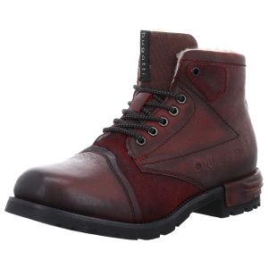 Stiefeletten - Bugatti - dark red / dark red