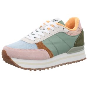 Sneaker - Woden - Ronja Plateau - algae multi