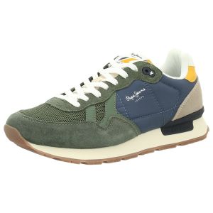 Sneaker - Pepe Jeans - Brit Camp - olivine green