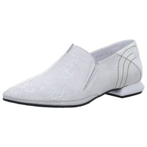 Slipper - Simen - weiss/silbern