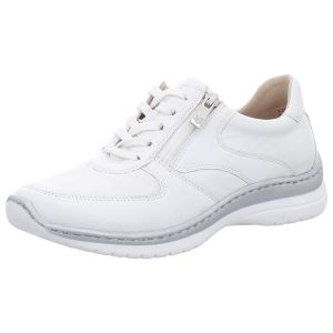 Schnrschuhe - Caprice - white/silver