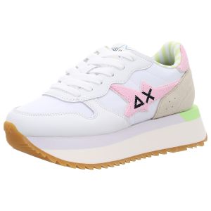 Sneaker - Sun68 - Big Stargirl Sponge - white/pink