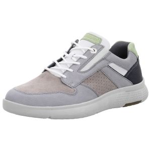 Schnrschuhe - Waldlufer - Heiko - stein grey weiss