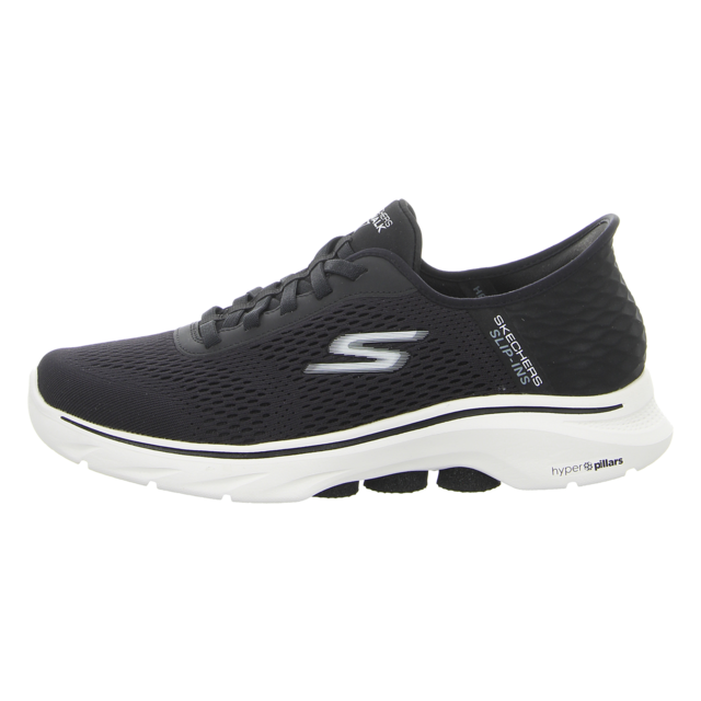 Skechers - 216648 BKW - Go Walk 7-Free Hand - black/white - Sneaker