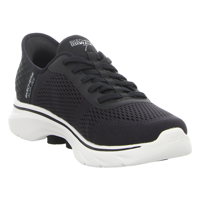 Skechers - 216648 BKW - Go Walk 7-Free Hand - black/white - Sneaker