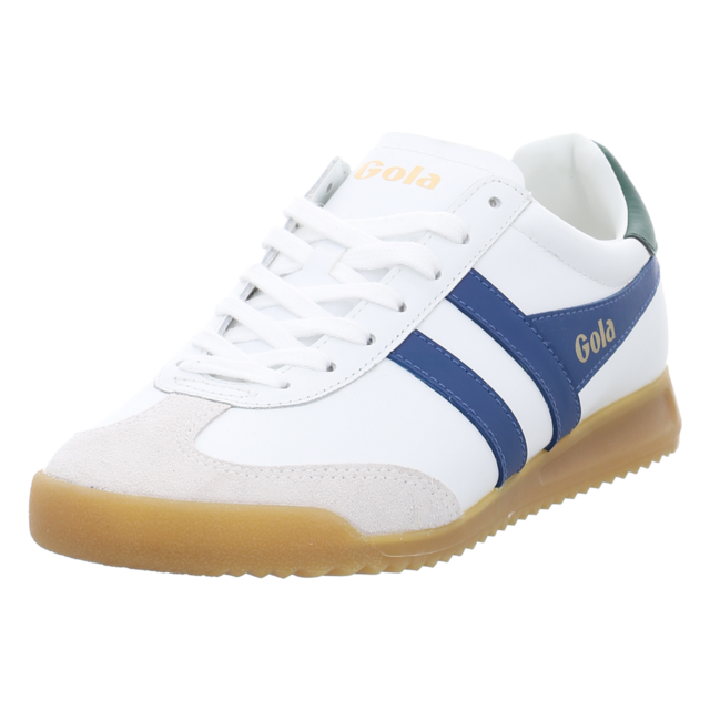 Gola - CMB622-XE - Torpedo Leather - white/marine blue/evergreen - Sneaker