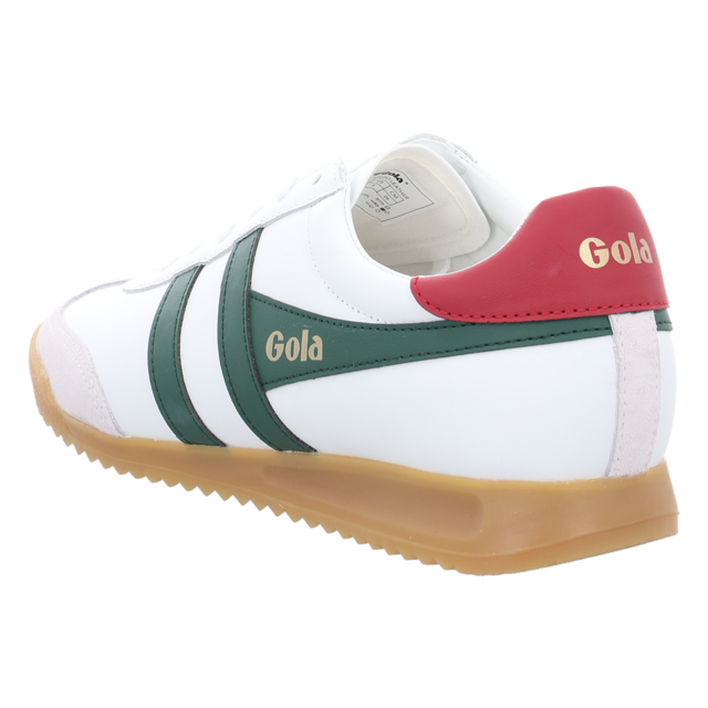 Gola - CMB622-WN - Torpedo Leather - white/evergreen/deepred - Sneaker