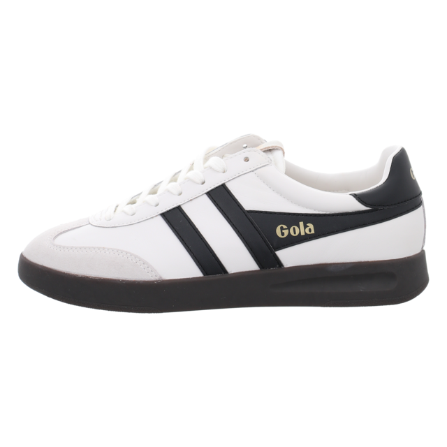 Gola - CMB743-WB - Cyclone Leather - white/black/dark gum - Sneaker