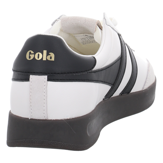 Gola - CMB743-WB - Cyclone Leather - white/black/dark gum - Sneaker