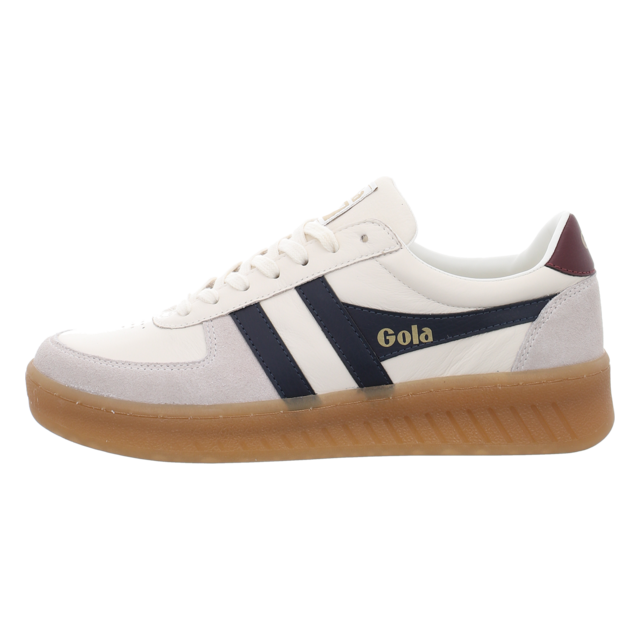 Gola - CMB621-WH - Grandslam Elite - off white/navy/burgundy/gum - Sneaker