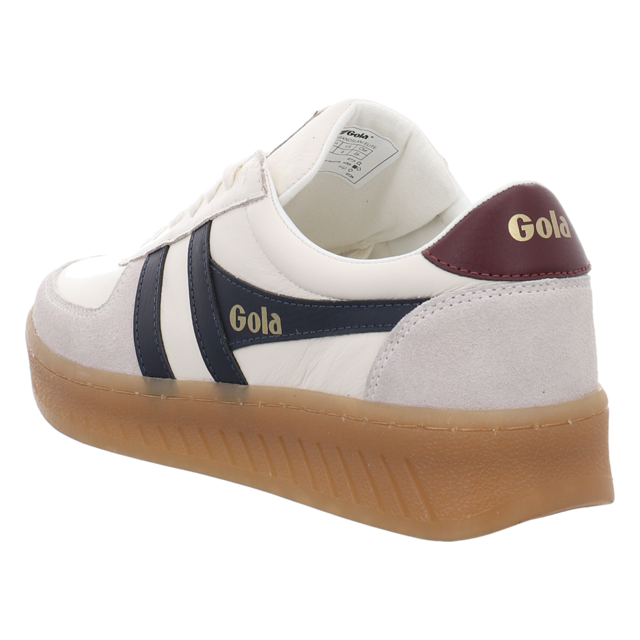 Gola - CMB621-WH - Grandslam Elite - off white/navy/burgundy/gum - Sneaker