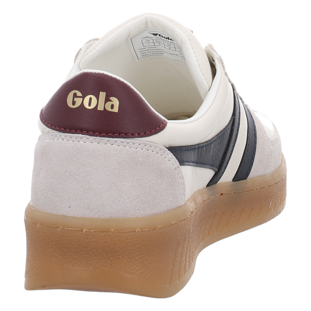 Gola - CMB621-WH - Grandslam Elite - off white/navy/burgundy/gum - Sneaker