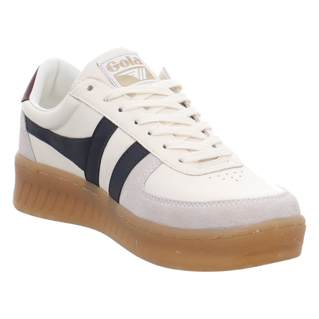 Gola - CMB621-WH - Grandslam Elite - off white/navy/burgundy/gum - Sneaker