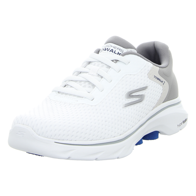 Skechers - 216636 WGY - Go Walk 7 - white/grey - Sneaker