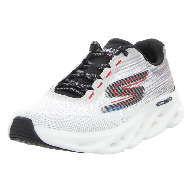 Skechers - 220908 WGY - Go Run Swirl Tech - white/gray - Sneaker