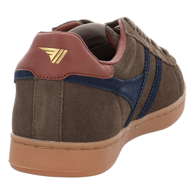 Gola - CMB387-FE - Equipe II Suede - dark taupe/navy/rust - Sneaker