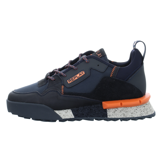 Replay - GMS1P.000.C0045L-369 - Field Melt - navy orange - Sneaker