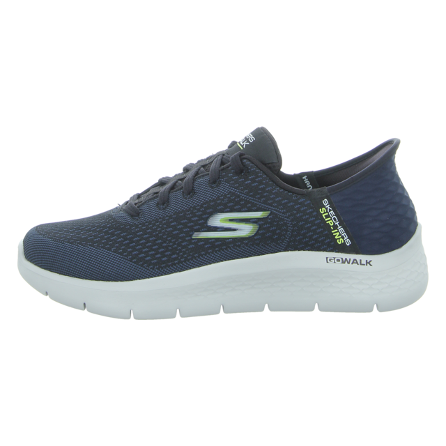 Skechers - 216505 NVLM - Go Walk Flex - Navy/lime - Sneaker