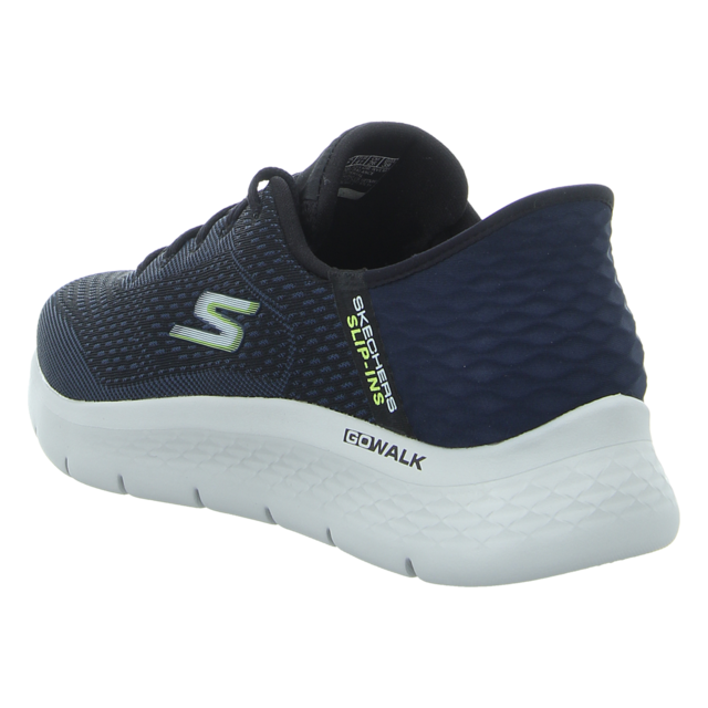 Skechers - 216505 NVLM - Go Walk Flex - Navy/lime - Sneaker