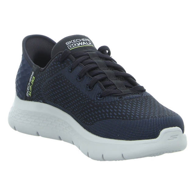 Skechers - 216505 NVLM - Go Walk Flex - Navy/lime - Sneaker