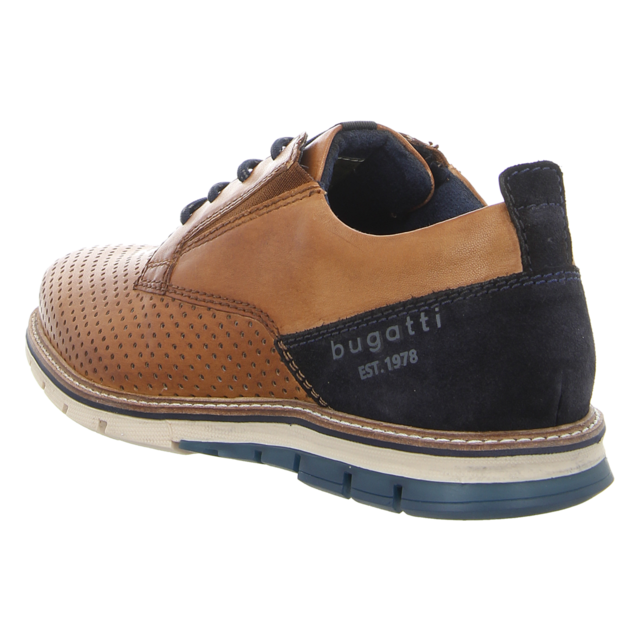 Bugatti - 331-9711L-4100-6300 - Simone Comfort - cognac - Schnrschuhe