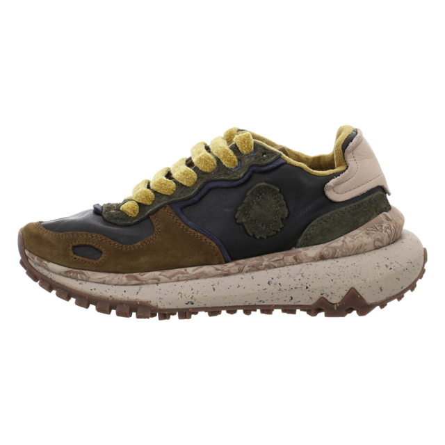 Satorisan - CHACRONA METTA BUCK. DARK OLIVE - Chacrona - Dark Olive - Sneaker