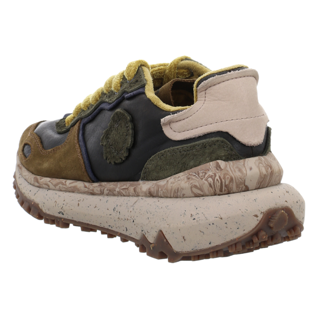 Satorisan - CHACRONA METTA BUCK. DARK OLIVE - Chacrona - Dark Olive - Sneaker