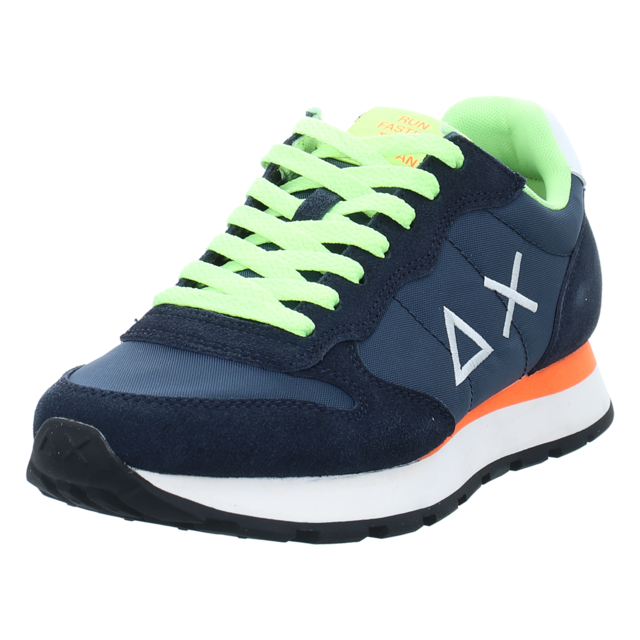 Sun68 - Z35102-07 NAVY BLUE - Tom Fluo - navy blue - Sneaker