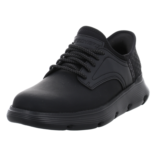 Skechers - 205046 BBK - Garza-Gervin - black - Schnrschuhe