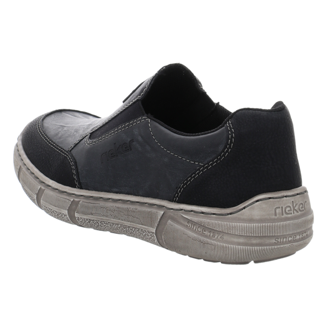 Rieker - 04054-45 - 04054-45 - grau kombi - Slipper