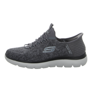 Slipper - Skechers - Summits-Key Pace - charcoal/black