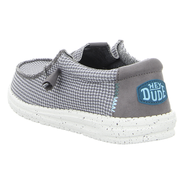 Hey Dude - 40403-030 - Wally Sport Mesh - grey - Schnrschuhe