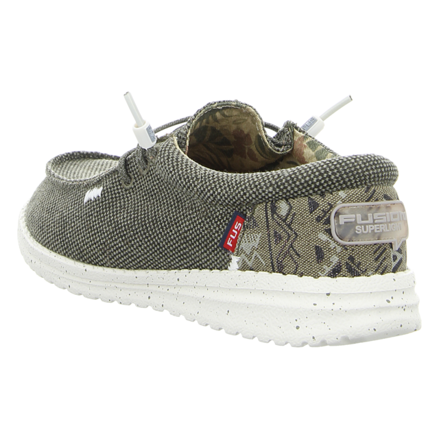 Fusion - Jack rought linen dry moss - Jack - dry moss - Schnrschuhe