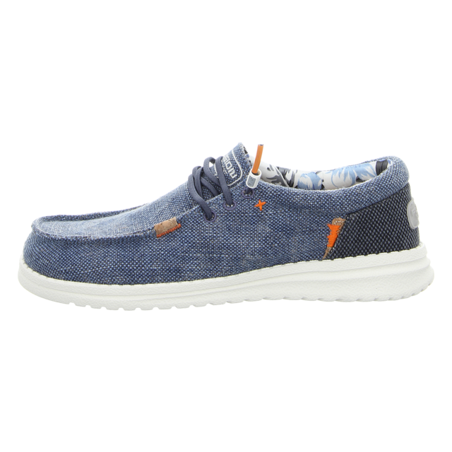 Fusion - JACK rought linen ocean - Jack - ocean - Schnrschuhe