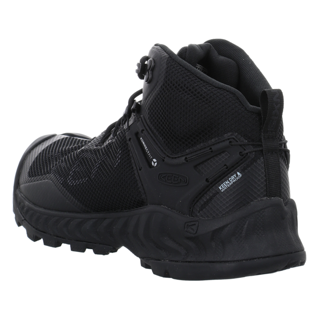 Keen - 1027191 - Nexis Mid WP - triple black - Outdoor-Schuhe