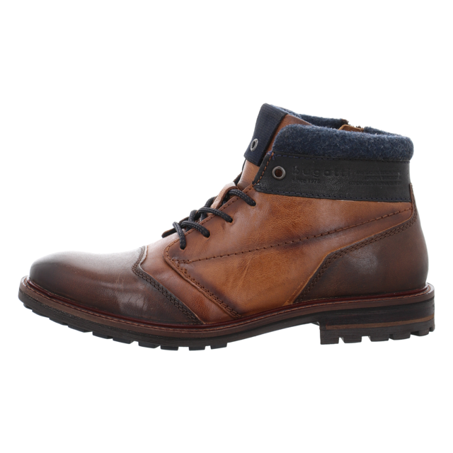 Bugatti - 331-ACC34-3232-6163 - 331-ACC34-3232-6163 - dark brown / cognac - Stiefeletten