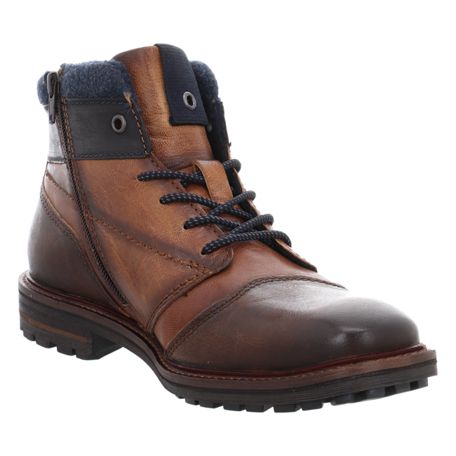 Bugatti - 331-ACC34-3232-6163 - 331-ACC34-3232-6163 - dark brown / cognac - Stiefeletten