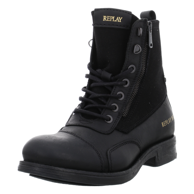 Replay - GMC41.000.C0046L-003 - Pack Biker - black - Stiefeletten