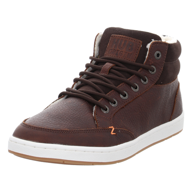 HUB - M3309L30-L04-749 - Mark L30 - dark brown/off white-dk gum - Stiefeletten