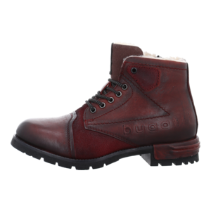 Stiefeletten - Bugatti - dark red / dark red