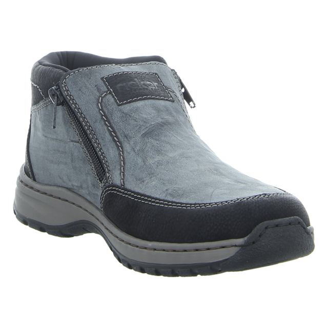 Rieker - 03352-45 - 03352-45 - grau kombi - Stiefeletten